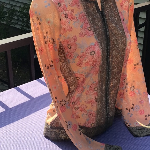 JJILL Sheer Hoodie - Picture 4 of 9